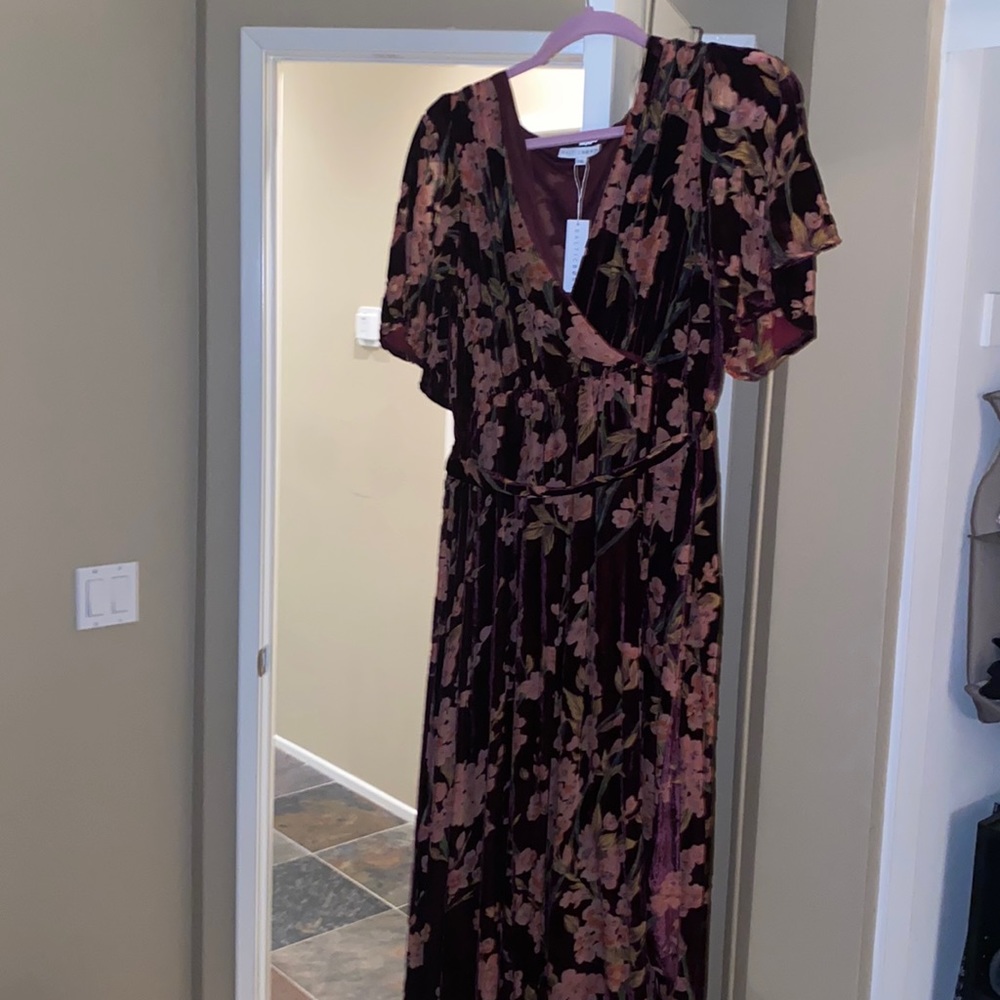 Baltic born velvet dress